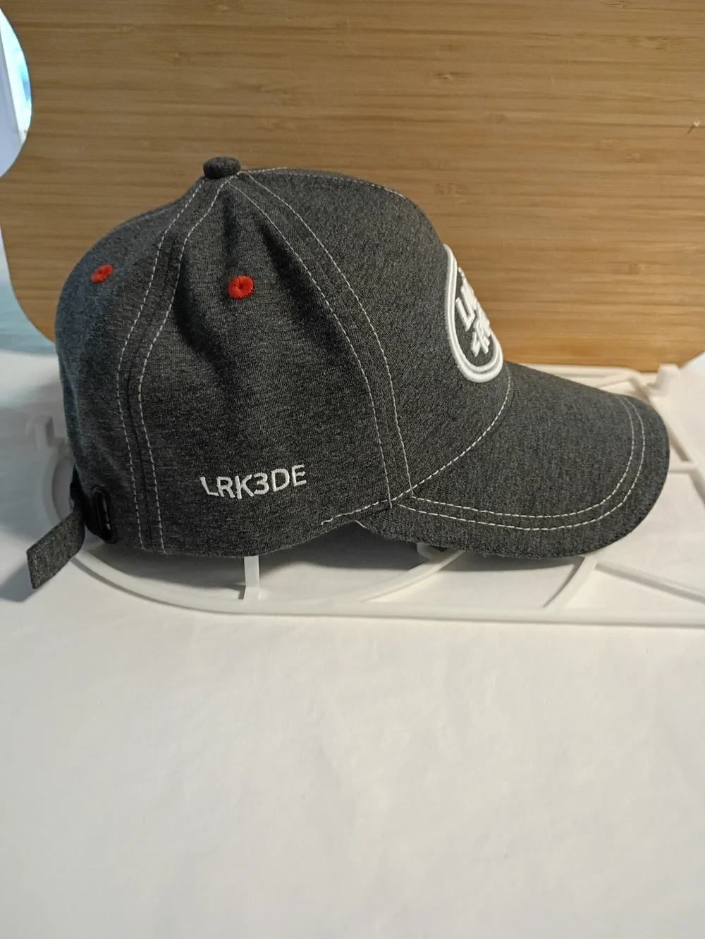 Dark Gray and White Land Rover Logo Baseball Cap